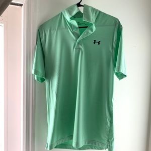 Under Amour Golf Polo Shirt - Small - Green